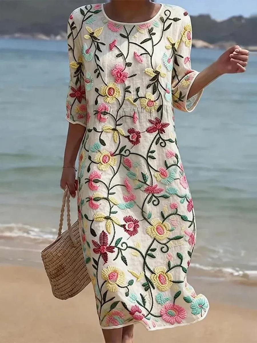 VALERIA Vestido Floral Casual