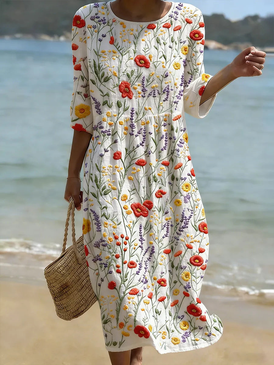 VALERIA Vestido Floral Casual