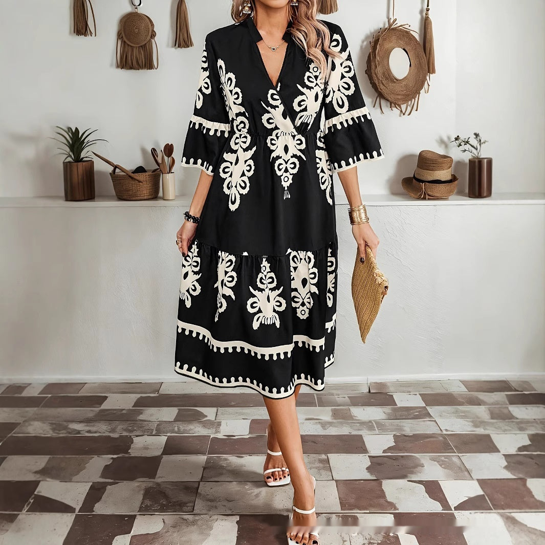 JOANA Vestido Casual Refinado