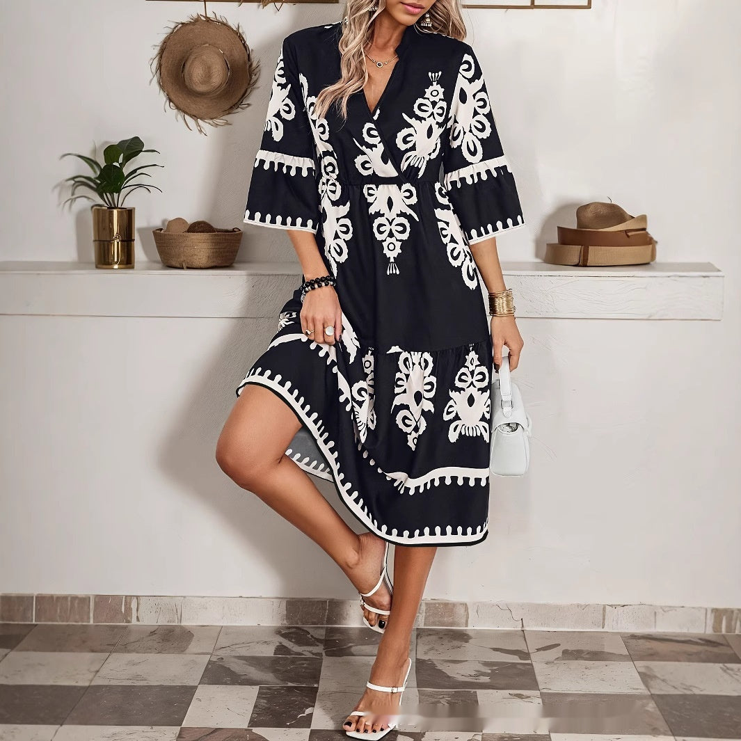 JOANA Vestido Casual Refinado