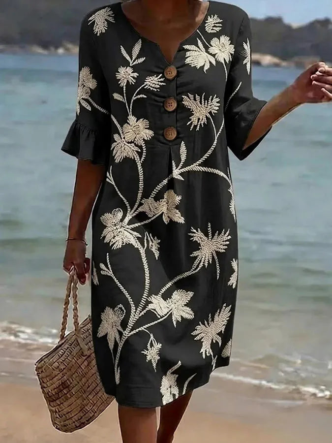 VALERIA Vestido Floral Casual