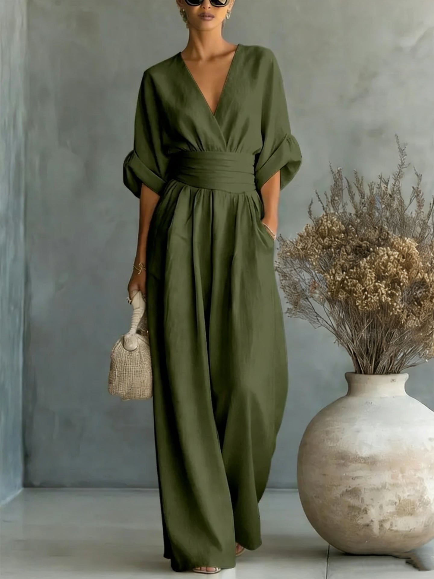 LORENA Vestido Elegante Fluido