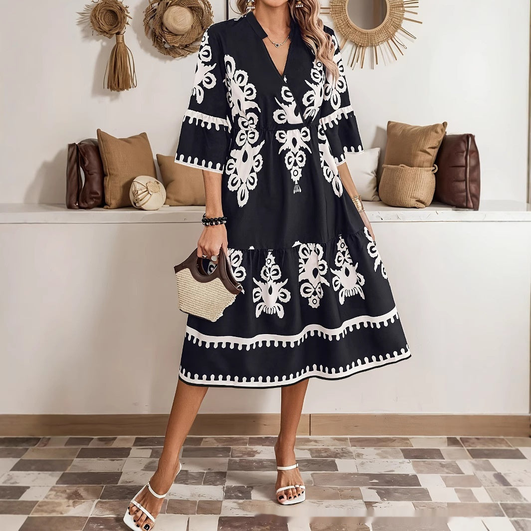 JOANA Vestido Casual Refinado