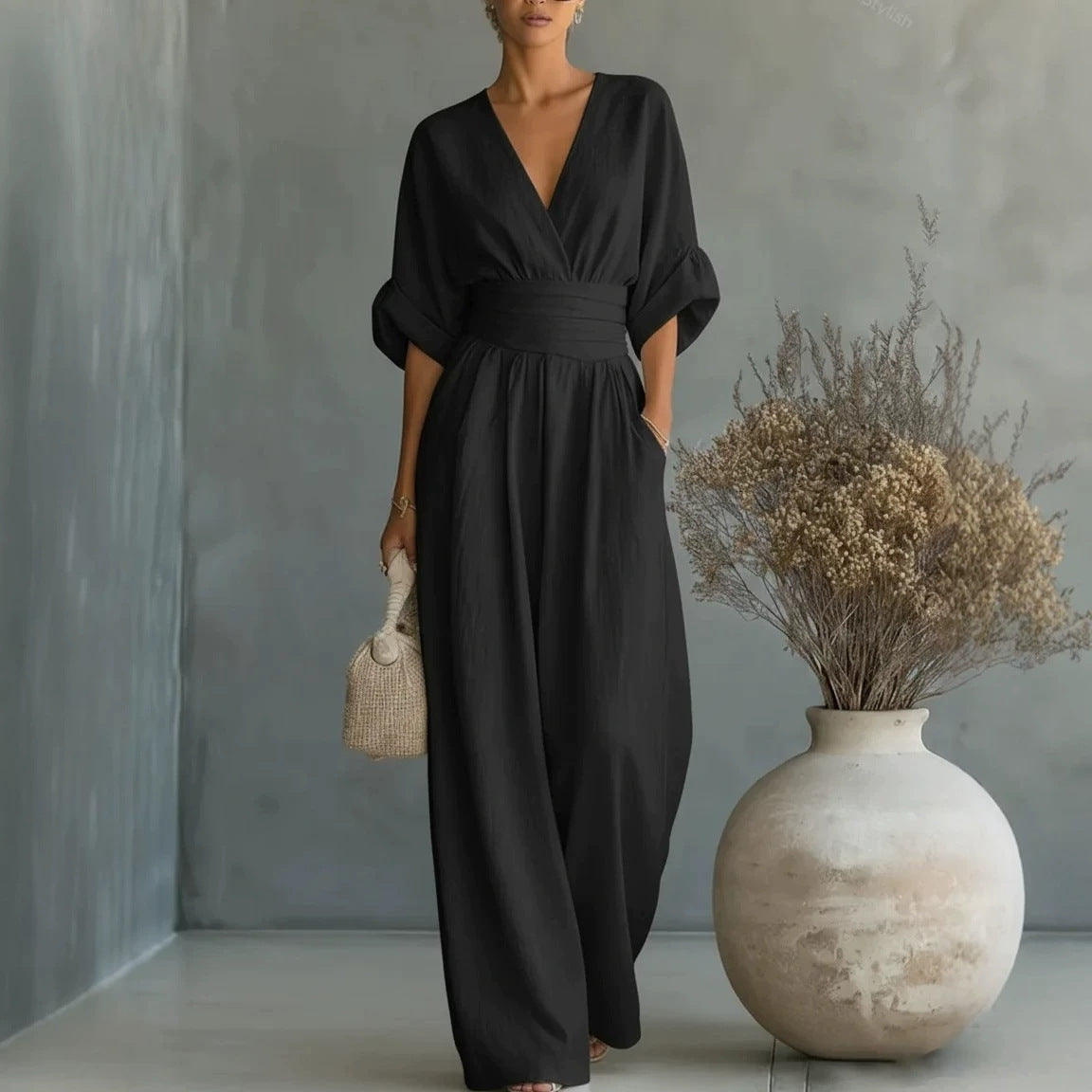 LORENA Vestido Elegante Fluido