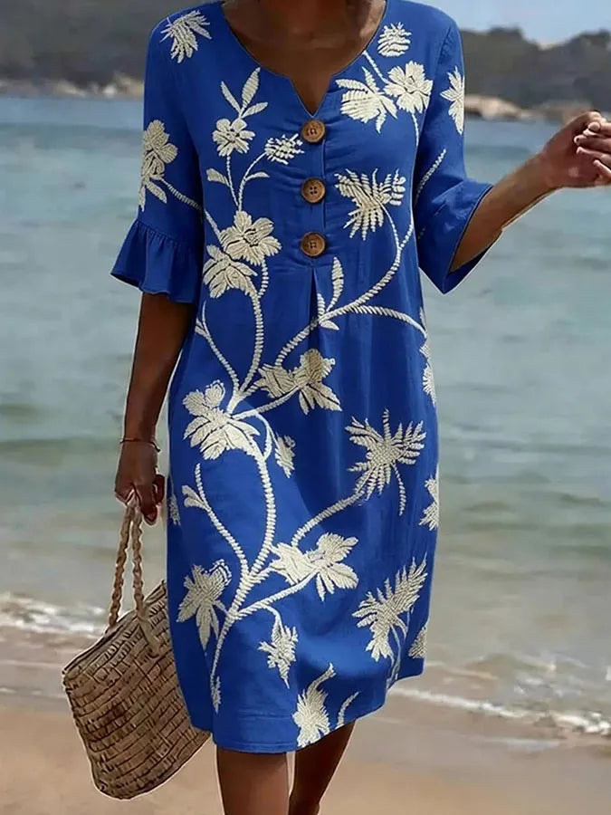 VALERIA Vestido Floral Casual