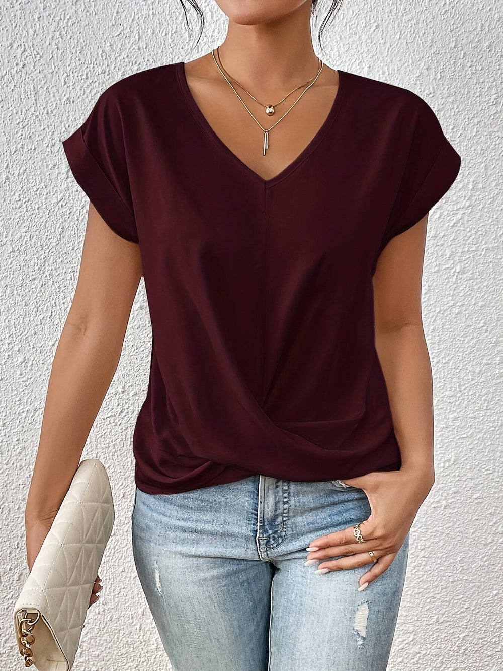 AMÉLIA T-Shirt Casual Elegante