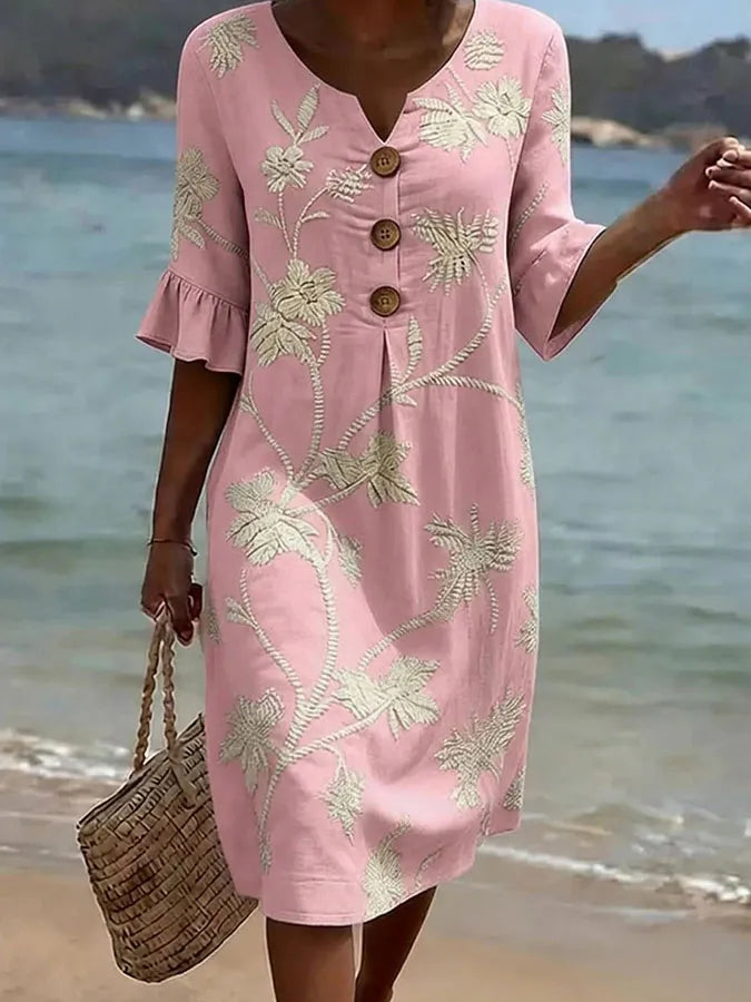 VALERIA Vestido Floral Casual