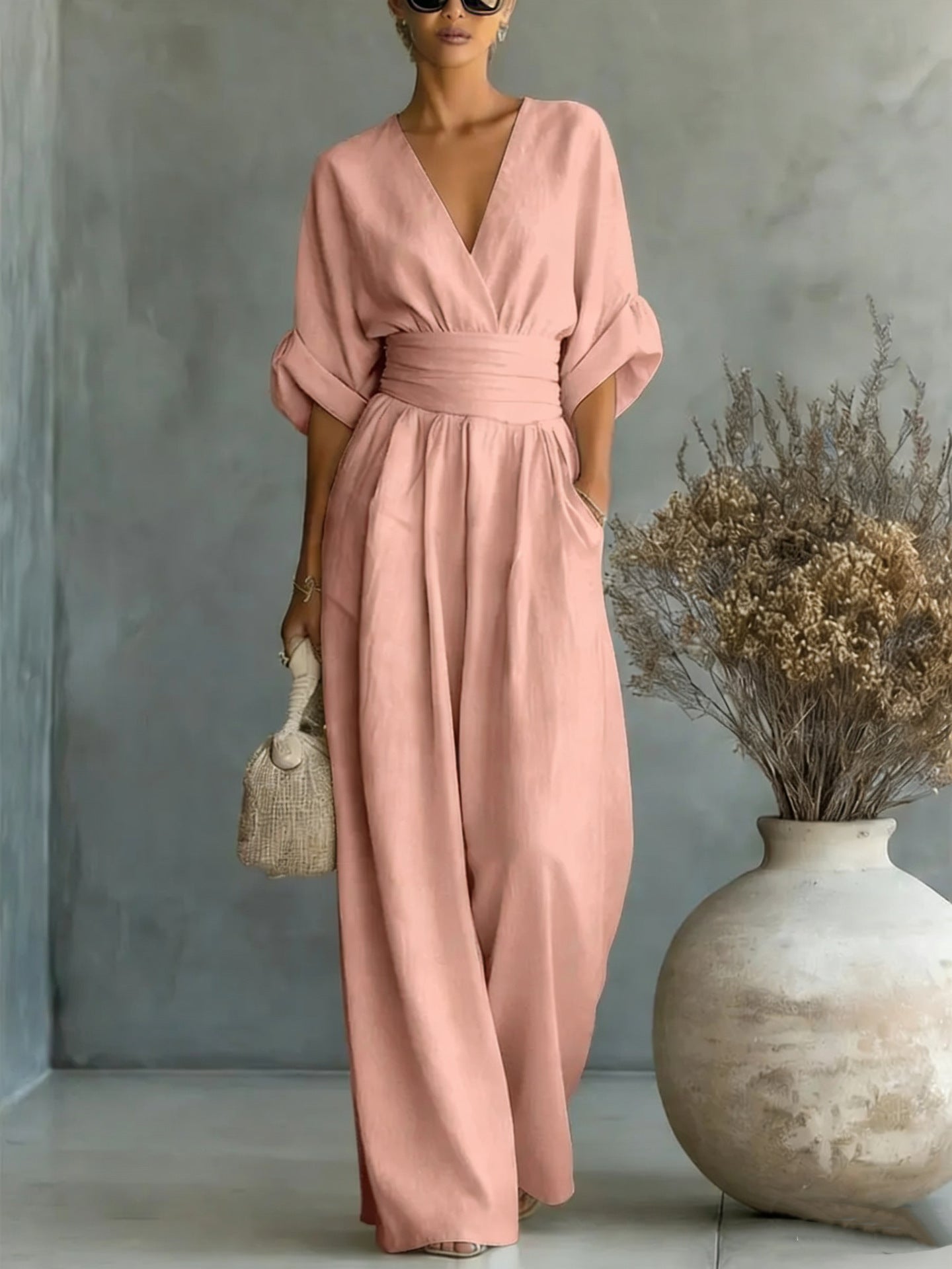 LORENA Vestido Elegante Fluido