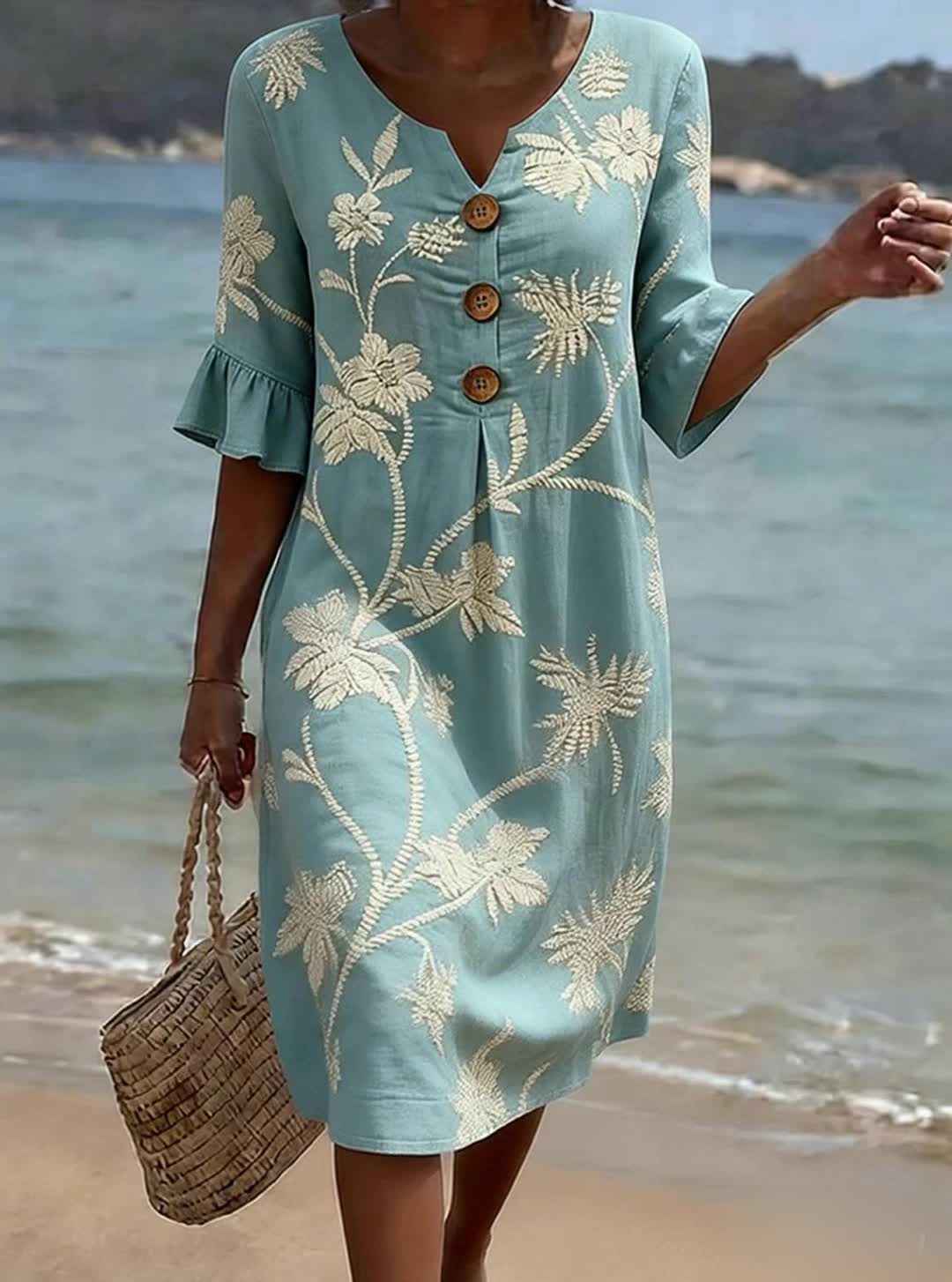 VALERIA Vestido Floral Casual