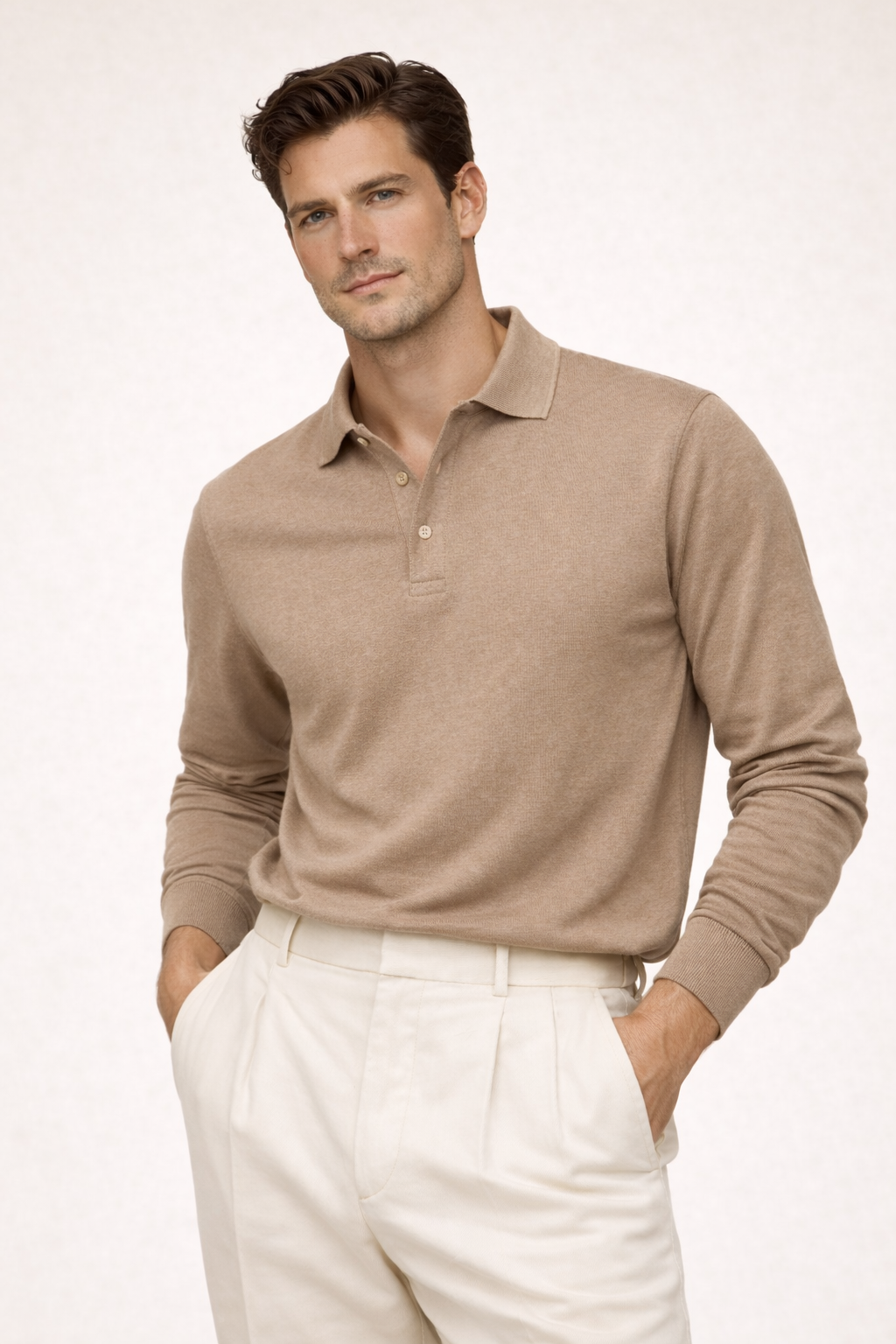 CHRISTOPHE™ — Polo de Primavera Elegante