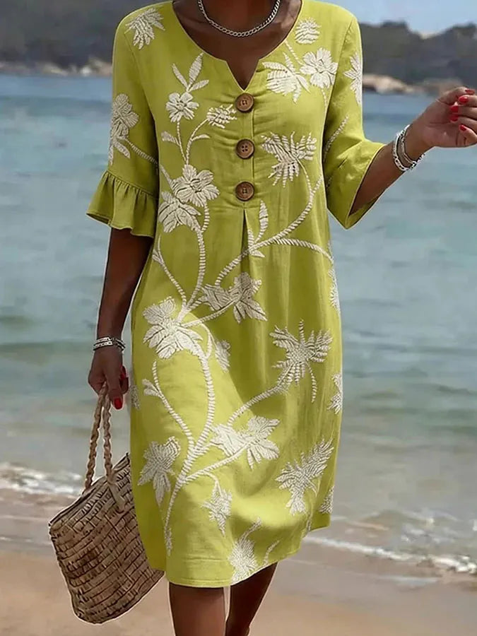VALERIA Vestido Floral Casual