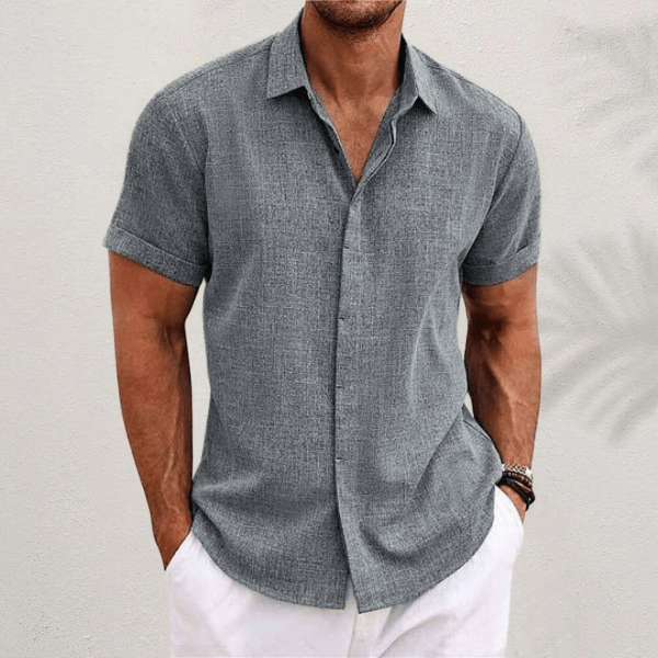 Riviera — Camisa de Linho Leve e Elegante
