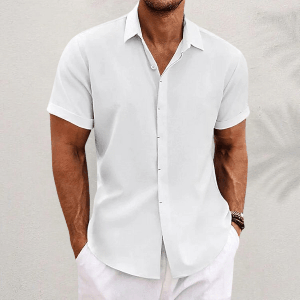 Riviera — Camisa de Linho Leve e Elegante