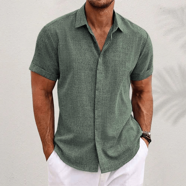 Riviera — Camisa de Linho Leve e Elegante