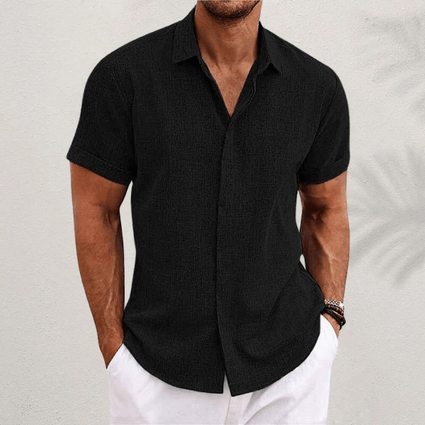 Riviera — Camisa de Linho Leve e Elegante