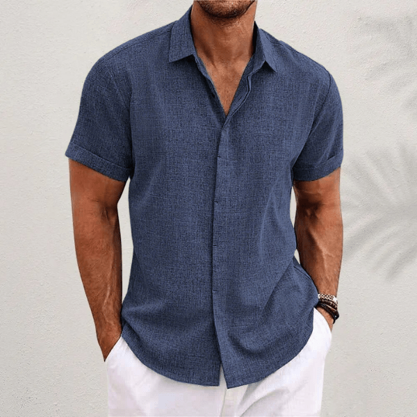 Riviera — Camisa de Linho Leve e Elegante
